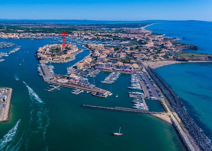 Cap D'Agde Vue Mer Bagian luar foto